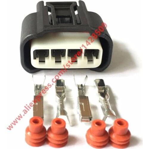 50/100Sets 4 Pin Ignition Coil Plug 7283-7449-30 11885 Auto Connector For Toyota Carola Vios Corolla Camry Highlander RAV4