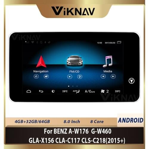 9.0 inch Android Car GPS Navigation Radio Audio Stereo Player for-Benz A W176 G W460 GLA X156 CLA C117 CLS C218 2015