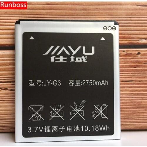 100% New High Quality 3.7V 2750mAh JY-G3 Battery For Jiayu G3 G3T G3S G3C Cell Phone Batteries
