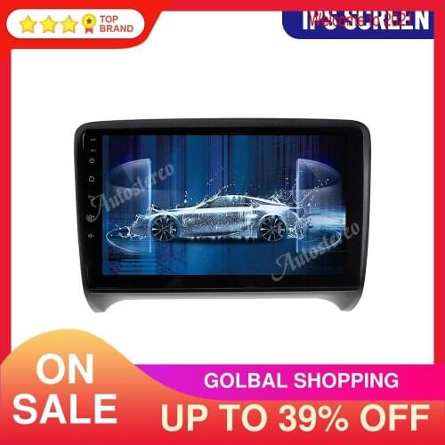 6+128G Android 10.0 Carplay For Audi TT 2007-2015 Auto Stereo Car GPS Navigation Multimedia Player Head Unit Radio Tape Recorder