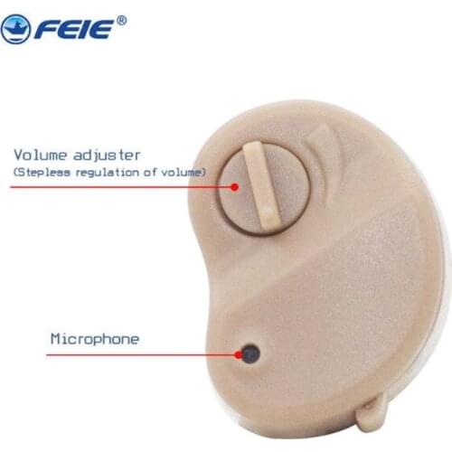 Mini Sound Amplifier Ear Sound Enhancer Noise ReductionEnhanced SpeechSuitable for Adults Elderly Children Left and Righ S-212