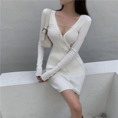 MISEEDER Fashionable Knitted Dresses