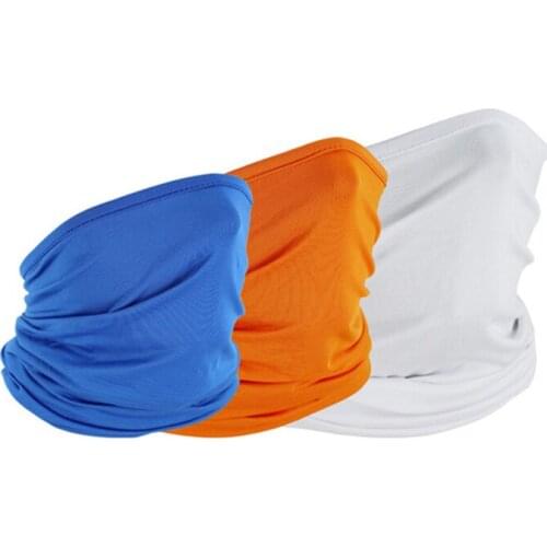 Summer Cotton Lycra Soft Scarf Man Women Outdoor Riding Motorcycle Warm and Windproof Mask Hat Magic Headscarf