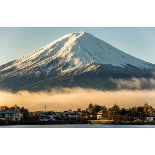 Colorful print Wall Tapestry Mount Fuji, Japan M141