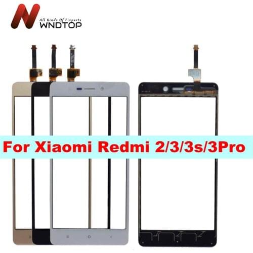 New 5.0" Redmi 3 Touch Screen Panel Replacement For Xiaomi Redmi 3s 3s 3Pro Touch screen Redmi 2 Digitizer Sensor Front Glass
