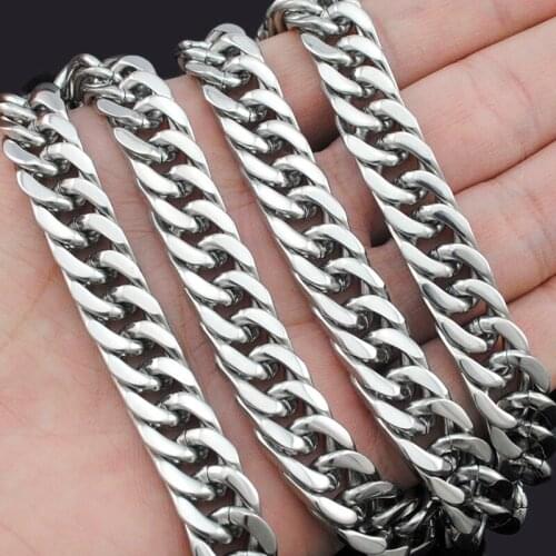 ATGO Cool,Rock,Hiphop Party Necklace Stainless Steel For Boys,2021 New Stylish Mens Necklace,Man Jewelry Gift BN008