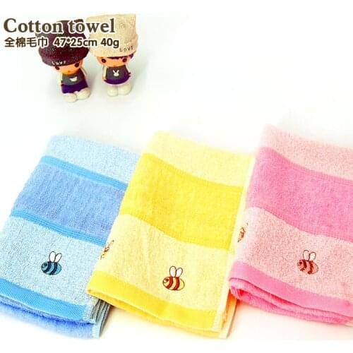 New Arrival Baby Towels Attractive Children Face Towels Kids Cartoon Towels 47x25cm child towel free shipping