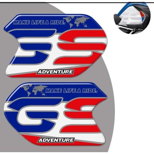 R 1200 GS R1200 GSA For BMW R1200GS Stickers Protector Tank Pad Fender Windshield handguard Adventure Trunk Aluminium Cases 2017