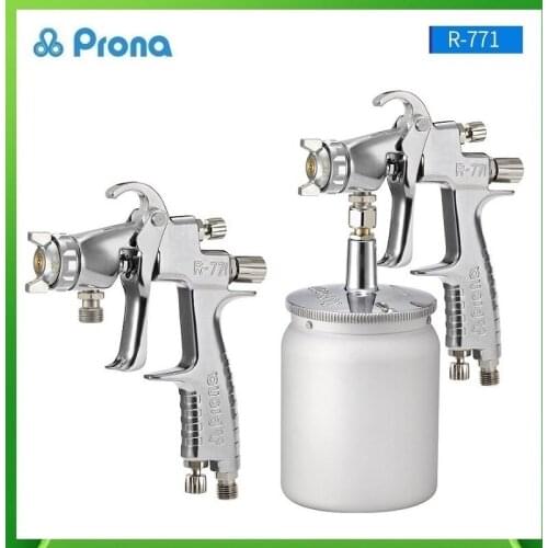 Prona R-771 Paint Spray Gun for Cars R771 Universal Pneumatic Tools Mini Painting Pistol Sprayer Power Tools Air Spray Gun R-771