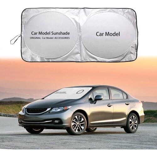 Car Front Window Sun Shade Cover For Acura Windshield Sunshade Visor Protect Blind Block Auto Parasol Coche Cooling Anti-UV New