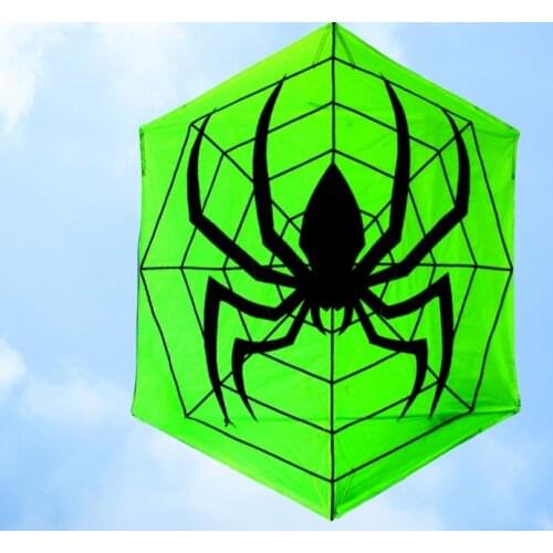 Hexagonal Spider Umbrella Cloth Kite