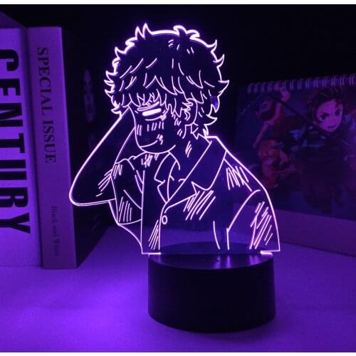 Tokyo Revengers Anime Draken LED 3D Night Light for Child Birthday Gift Bedroom Decoration Manga Room Desk Lamp Dropshipping