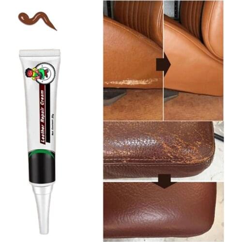 Advanced Cracks & Rips Leather Repair Gel Home Sofa Shoe Car Seat Leather Repair Cream Agent
