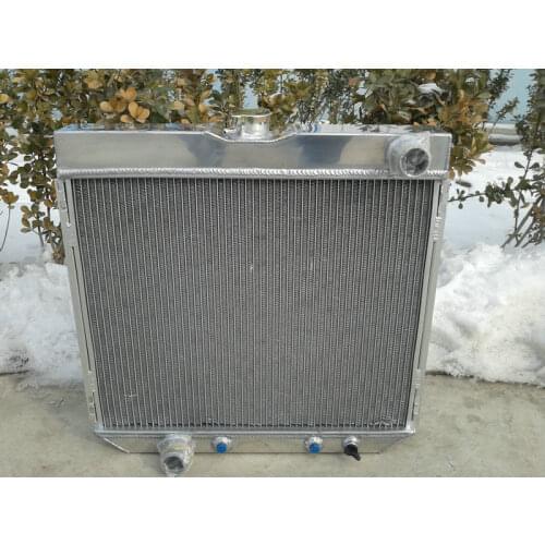 High Quality 3 ROW ALUMINUM RADIATOR FOR FORD 1967-1970 MUSTANG V8 1967 1968 1969 1970