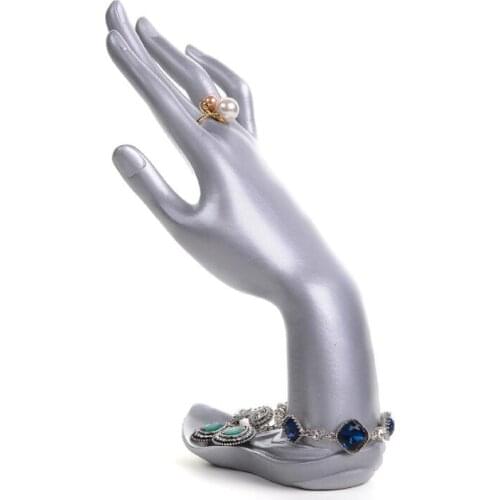 Factory Price Women Mannequins Hand Jewelry Display Dummy Realistic Female Mannequin Hand For Ring Bracelet Key Bracelet Set