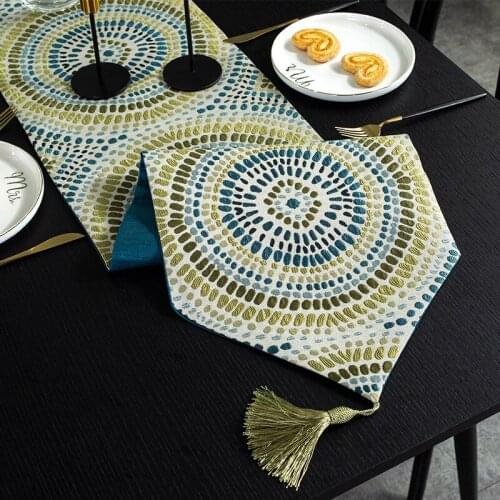1Pc Dots Track On The Table Decoration and Accessories Country Wedding Decoration Vintage Table Runners Home Textiles Ornament