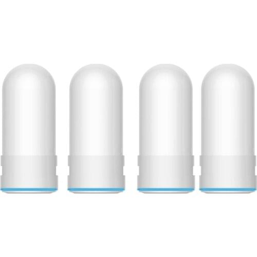 4Pcs Water Filter Cartridges for Kubichai Kitchen Faucet Tap Water Purifier Activated Carbon Tap Water Filter