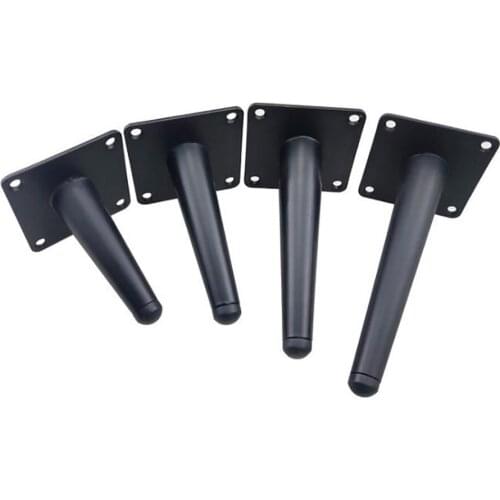 4Pcs/Sets Furniture Legs For TV Cabinet Legs Sofa Coffee Table Legs Furniture Support Legs Straight Cone and Oblique Cone Legs