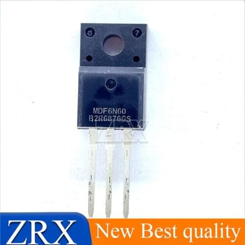 5Pcs/Lot New Original MDF6N60 Integrated circuit Triode In Stock