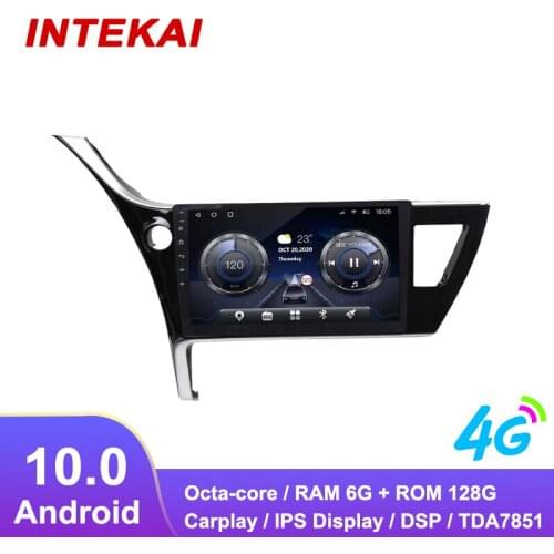 9"Android 10.0 Car Radio GPS Navigation autoradio multimedia player for Toyota Corolla LHD 2017 2018 head unit stereo
