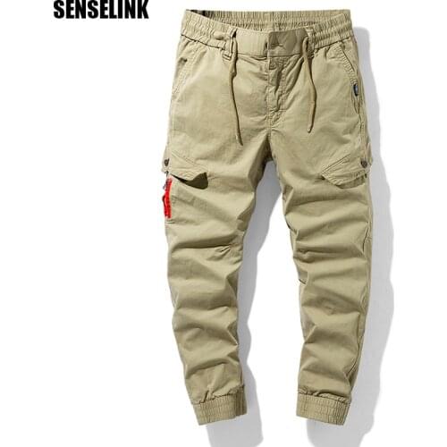 Men Cargo Pants Outdoor Jogger Overalls Hiking Trekking Pants Military Tactical Multi-Pocket Casual Cotton Trousers Pants Men