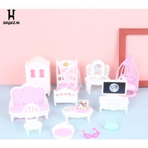 Simulation TV Counter Lamp Living Room Bedroom Home Appliance Doll House Model Doll House Crib Home Decoration