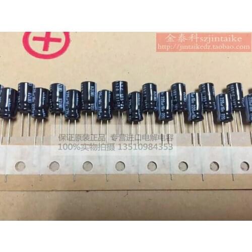 30PCS/50PCS Imported NICHICON capacitance 16V220UF 6X11 VZ series of 105 degrees Nichicon electrolytic spot free shipping