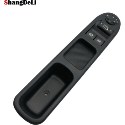 Front Left Drive Side Electric Power Window Switch Button For Peugeot 207 Citroen C3 Picasso 2007 2008 2009 2010 11-14 6554.QC
