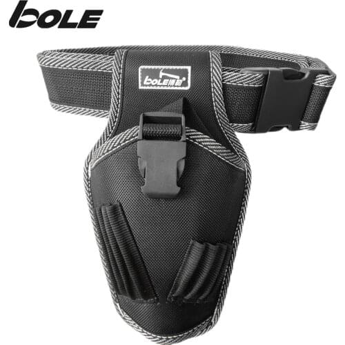 BOLE Lithium Drill Special Bag Waist Hanging Tool Bag Portable Drill Pocket