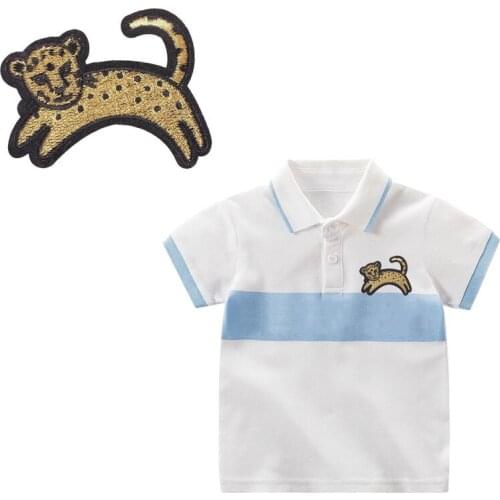 Cactus leopard unicorn heart Patches For Stripe Clothes Patch A-level Washable Iron On Applique DIY Clothing Sticker