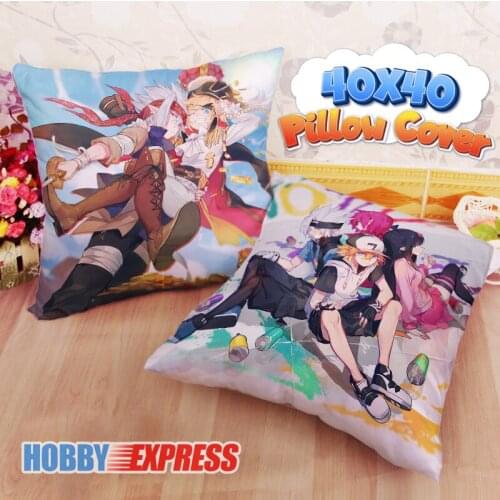 Hobby Express NEW Bump World 40x40cm Square Anime Dakimakura Throw Pillow Cover FBZ698