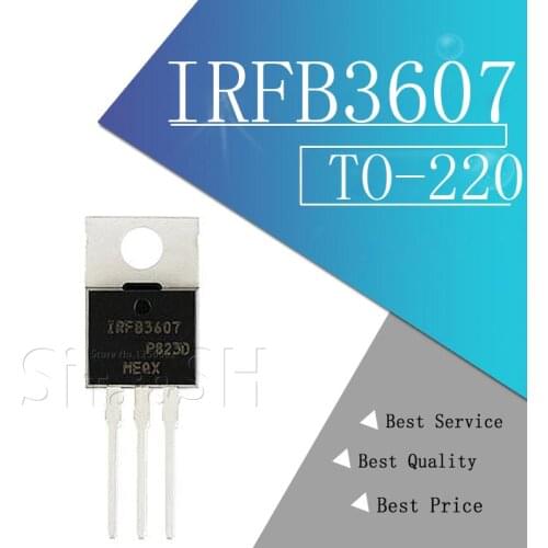 10PCS IRFB3607 TO220 IRFB3607PBF TO-220 new and original IC
