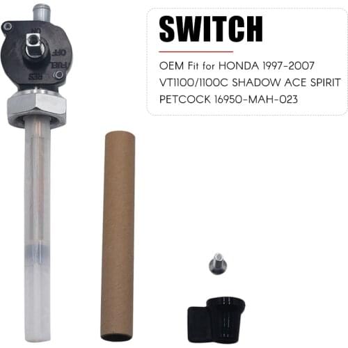 OEM Fit for HONDA 1997-2007 VT1100/1100C SHADOW ACE SPIRIT PETCOCK 16950-MAH-023