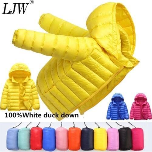1-12 Year teens Baby Girls Boys Parka Light Kids Jacket Down cotton Coat Winter Children Jacket Spring autumn Toddler Outerwear