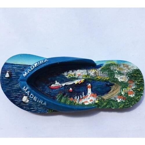 Portugal tourist destination Madeira tourism commemorative magnet fridge posted Madeira travel collection