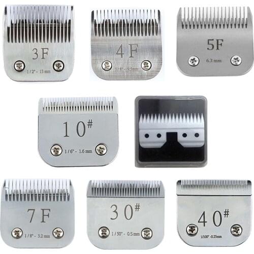 3F 4F 5F 7F Professional Pet Clipper Blade Replacement A5 Blade Fit Most Andis AG AG2 AGCC AGC2 MBG Series Animal Clippers