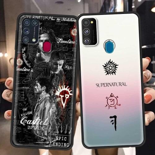 Supernatural TV Show Phone Fundas For Samsung M51 M31s M31 Prime M30s M21 M11 F41 M01 A9 A7 2018 Coque