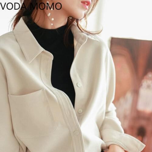 VODA MOMO Women's Corduroy Shirts