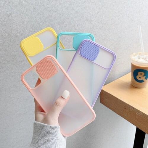 Camera Lens Protection Phone Case For iPhone 11 12 Mini Pro XS Max 8 7 6 6S Plus X XR SE 2020 12Pro Case Solid Color Back Cover