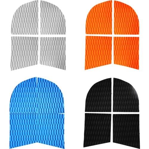 4x Diamond Grooved Pet Dog Traction Pad for Surf Stand Up Paddleboard Customizable Dog Traction Pad Accessories