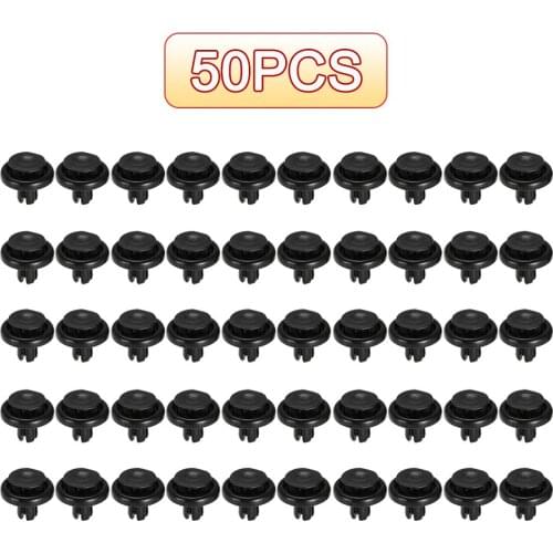 Car Fasteners Clips 100Pcs Plastic Retainer Clips Car Push Pin Rivet Trim Clips Universal Fit for Toyota Honda Auto Accessories