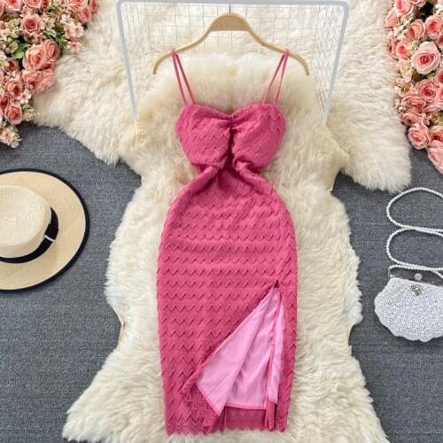 Foamlina Summer Dresses With A Slit