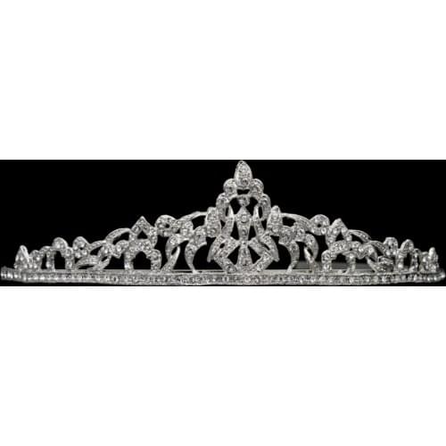 Rhinestone Crowns Austrian Crystals Vintage Tiaras for Bridal Wedding Hair Jewelry Accessories Women Birthday Crown CR15005
