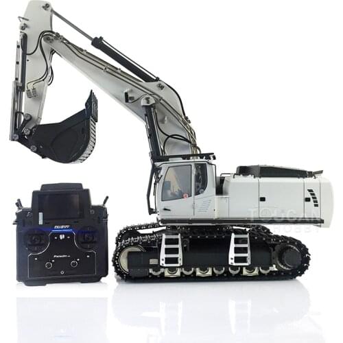HUINA 2.4G 1/14 RC Metal Hydraulic Tracked K970 Excavator Model Battery Radio TH19231