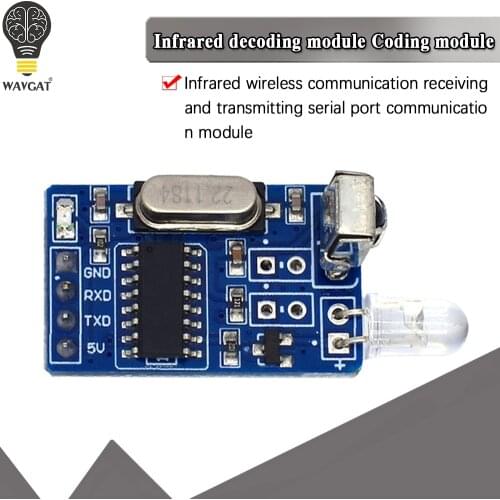 5V IR Infrared Remote Decoder Encoding Transmitter Receiver Wireless Module Quality in Stock