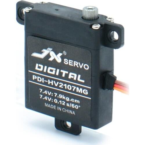Jx PDI-HV2107MG 7.9kg Glider Thin Body Digital Servo High Precision Metal Gear Servo For Rc Glider / Rc Racing Drone Accessories
