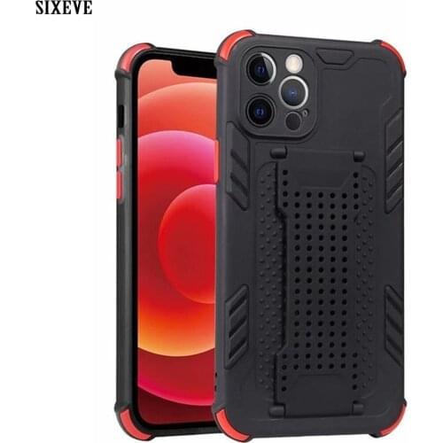 Wristband Soft Silicone Case For iPhone 12 11 Pro X XS Max 6 7 8 Plus SE2 11Pro Mobile Phone Cover Shell Shockproof Armor Bumper