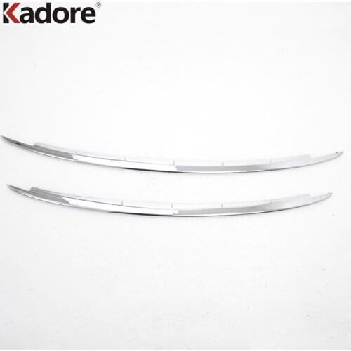 For Mazda 6 M6 Atenza 2013 2014 ABS Chrome Front Bottom Bumper Molding Racing Grill Trim Cover Strip Exterior Accessories