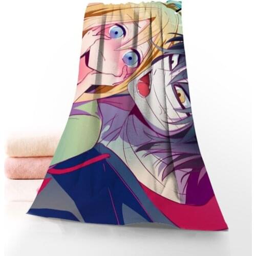 New Custom Angels Of Death Towel Printed Cotton Face/Bath Towels Microfiber Fabric For Kids Men Women Shower Towels 70X140cm