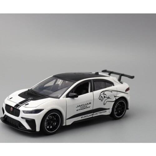 JACKIEKIM Diecast Metal Model/1:32 Scale/Jaguar I-Pace Super/Pull Back Sound & Light Toy Car/Educational Collection/Gift For Kid